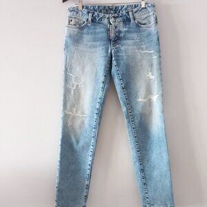 DSQUARED2 Jennifer jeans low rise Y2K distressed